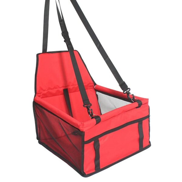 Dog Car Seat Cover Folding Hammock Pet Carriers Bag Basket Carrying For Cats Stable Foldable Travel Pet Dog Car Seat - Image 6