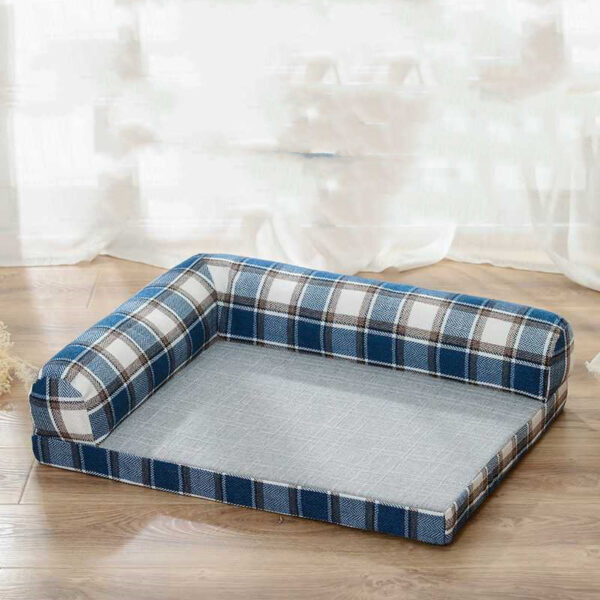 Removable And Washable Cushions Scratch-resistant Linen Dog Sofa Bed - Image 9