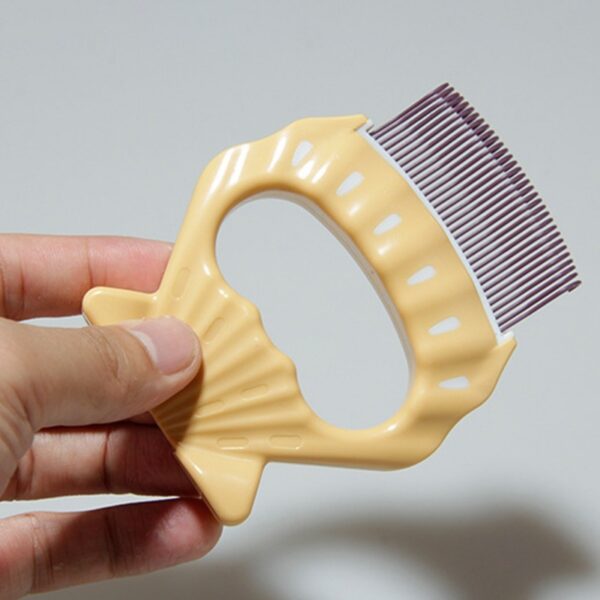 Pet Dog Cat Combs Shell Shaped Hair Remover Brush Pet Grooming Tools Dog Massage Comb Brush For Remove Pet Cat Loose Hairs - Image 7