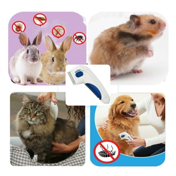 Pet Combs Electric Pet Combs Dog Cat Comb Cat Hair Brush Suitable For Electric Beauty Combs For For Long And Short Hair Cat Dog Puppy Bunny - Image 6