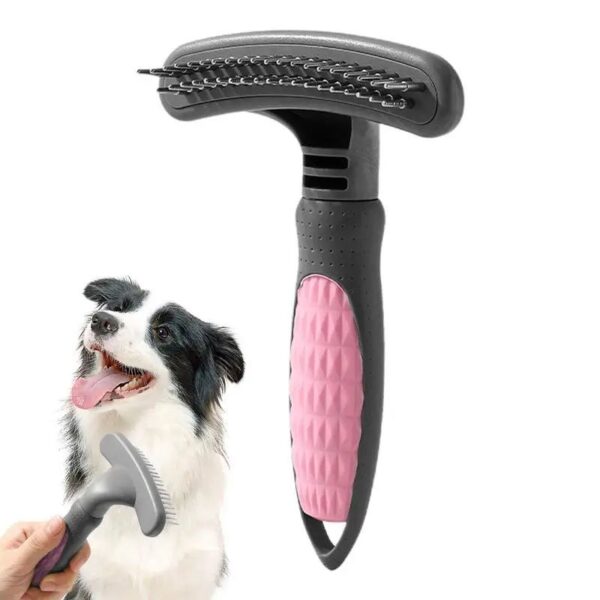 Pet Grooming Comb Cute Pet Grooming Comb Hair Removal Combs Effective Rustproof Shedding Brush For Puppies Pets Acceessories - Image 10
