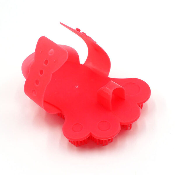 Foot-shaped Pet Dog Bathing Massage Brush - Image 2