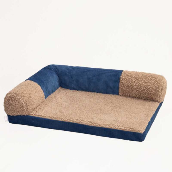 Removable And Washable Cushions Scratch-resistant Linen Dog Sofa Bed - Image 3