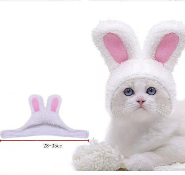 Christmas Funny Hat Cap Pet Dress Simulation Toy Halloween Party Festival Lion Hair Mane Ears Head Cap Scarf Cosplay Costume - Image 3