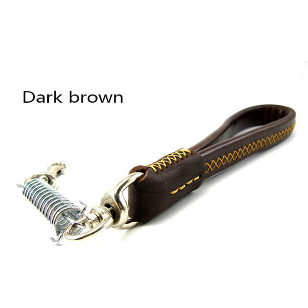 Short Traction Rope With Swivel For Medium And Large Dogs - Image 3