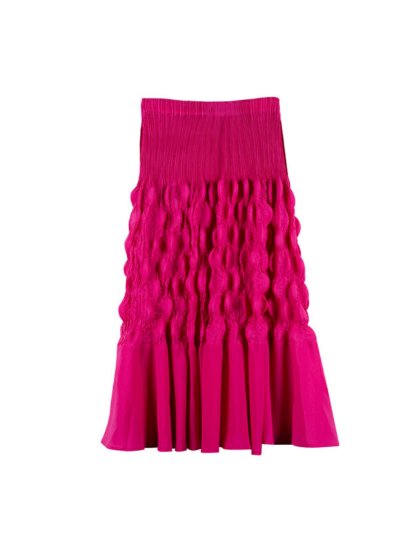 Niche Design Slimming Graceful Pleated Skirt - Image 7
