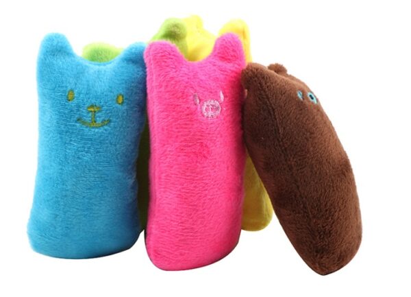 Catnip Cat Toys Pillow Interactive Cat Toy Catnip Pet Supplies Pillow Thumb Plush Teeth Grinding Bite Mint Cat Accessories - Image 6