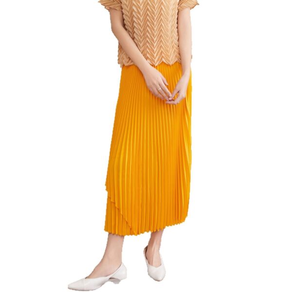 Women's Pleated Skirt High-end Drape - Image 2
