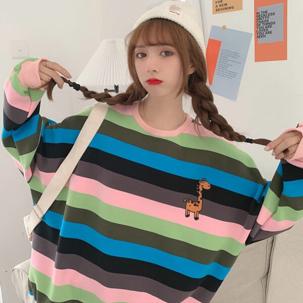 Rainbow Pet Clothing Plus Velvet Thickening - Image 3