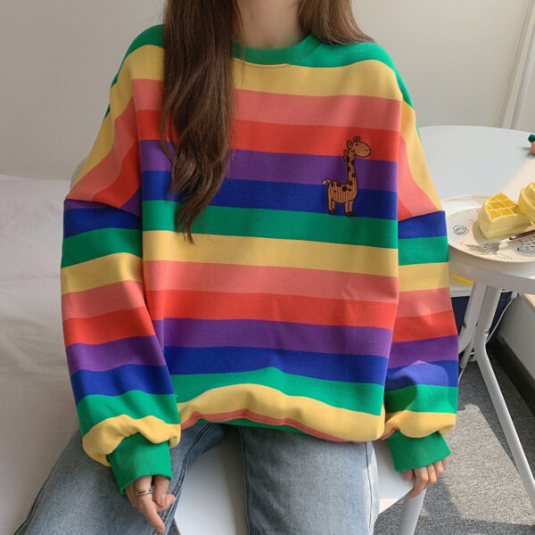 Rainbow Pet Clothing Plus Velvet Thickening - Image 4