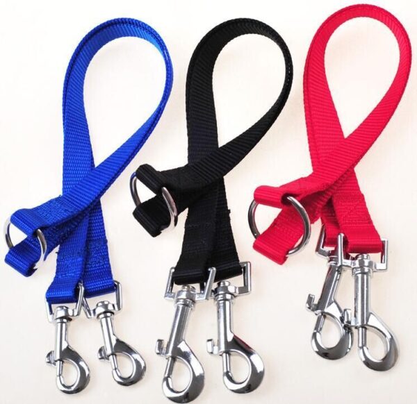 One For Two Dog Leashes, Small Dog Leashes, Two-Headed Pet Leashes, A Rope For Two Dogs, A Dog Leash - Image 5