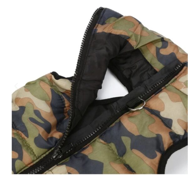 Winter Clothing Pet Clothes Padded Jacket Vest Padded Jacket Traction Buckle - Image 4