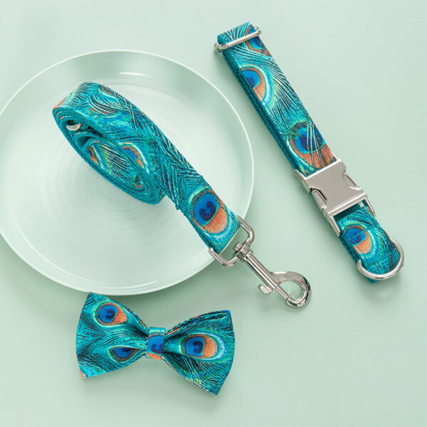 For Dog Collar Popular Pet Leash Dog Bow Set Medium-sized Dog Pet Supplies - Image 5
