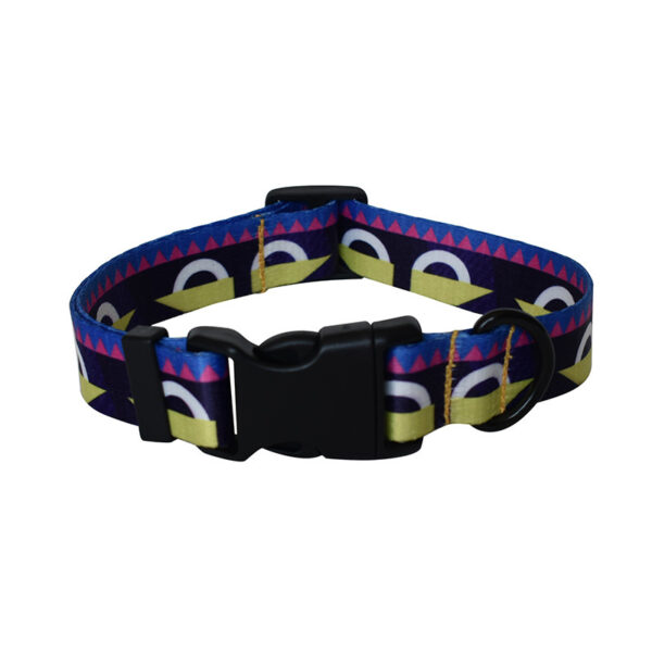 Ribbon dog rope ethnic pet productsPrinted dog collar - Image 8