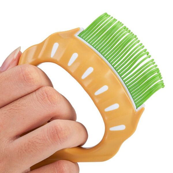 Pet Dog Cat Combs Shell Shaped Hair Remover Brush Pet Grooming Tools Dog Massage Comb Brush For Remove Pet Cat Loose Hairs - Image 5