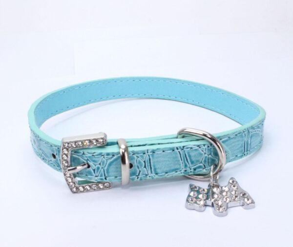 pattern puppy charm pet collar dog chain dog ring - Image 4