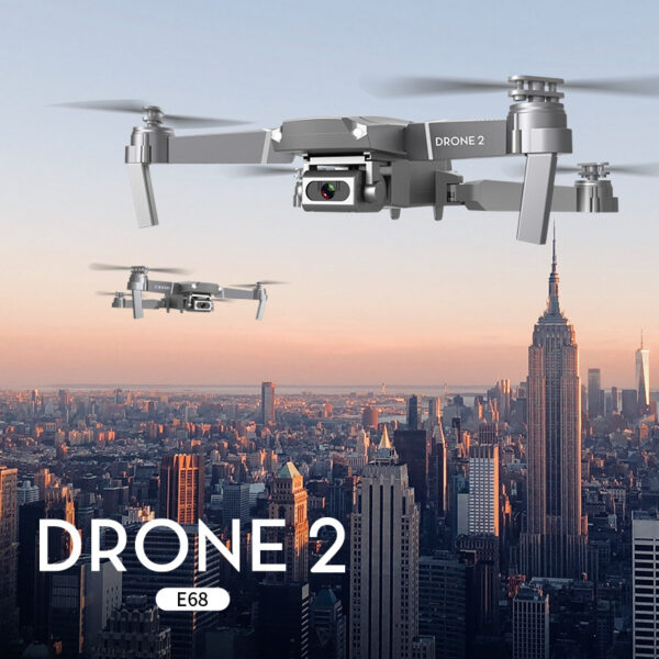 E68 Quadcopter Folding Drone - Image 4