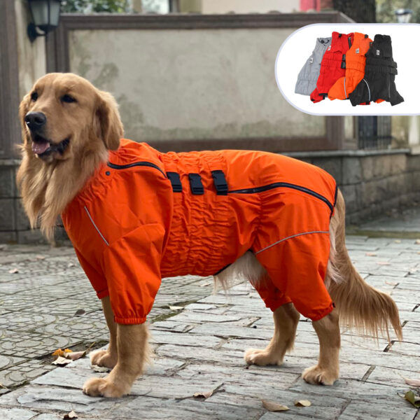 Pet Four-legged Dog Outdoor Clothing Raincoat - Image 8