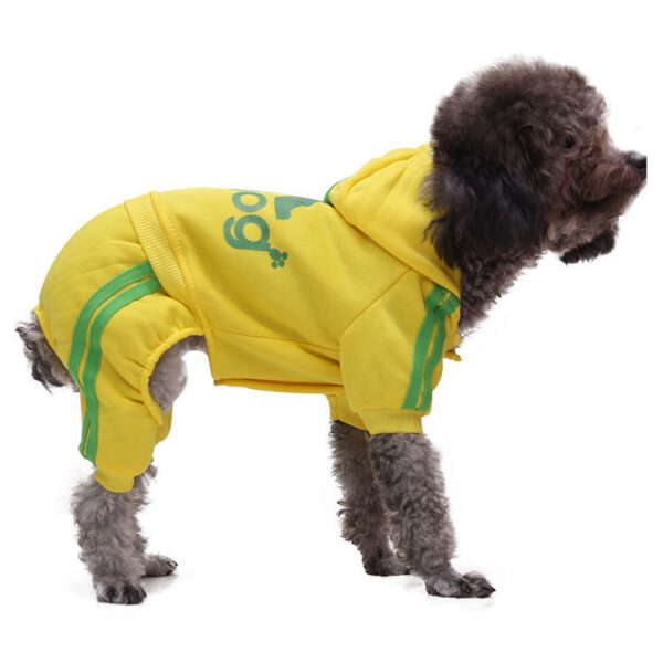Sweater Pet Plush Button Clothing Autumn And Winter - Image 5