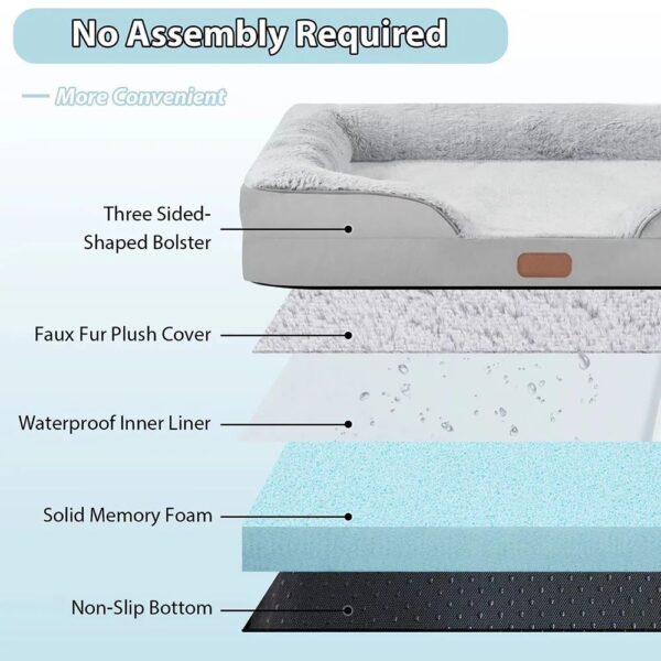 High Quality Dog Bed Sofa Mats Cat Nest Blankets Dog Accessories Waterproof Bed For Medium Large Dogs Cats Pet House Supplies - Image 8