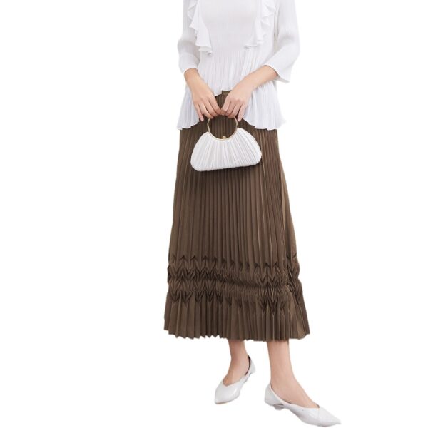 Design Sense Niche Three-dimensional Pleated Skirt - Image 9