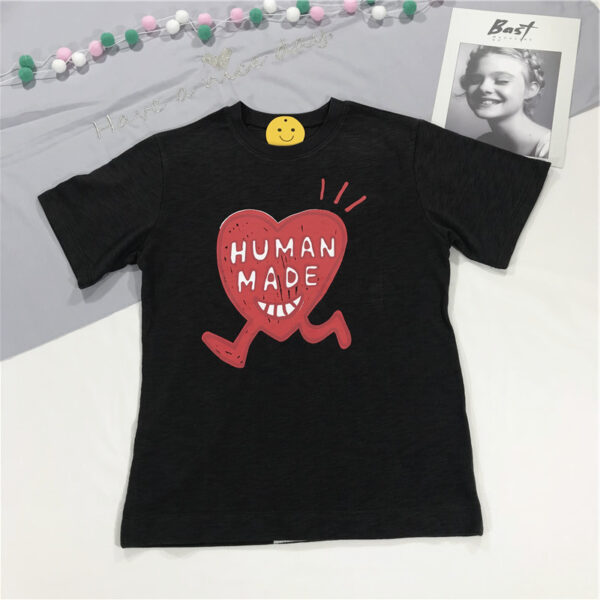 High Quality Women Bamboo Cotton T-Shirts Summer Black White Loose Tee Shirt Tops Short Sleeve Letters Printed Fashion Tshirts - Image 2
