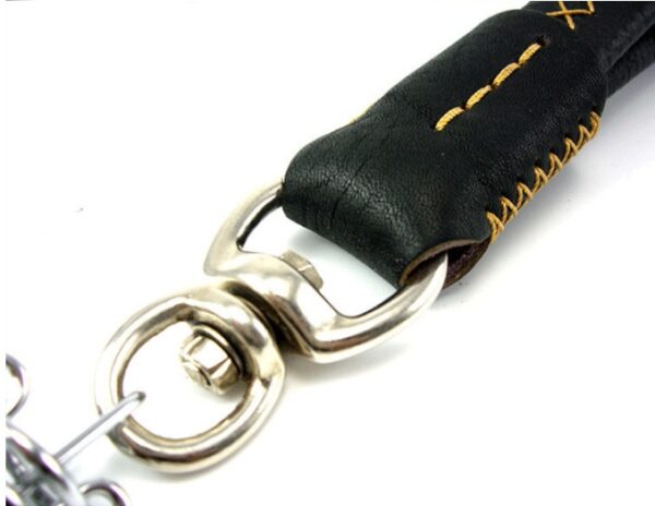 Short Traction Rope With Swivel For Medium And Large Dogs - Image 2