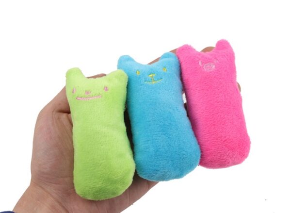 Catnip Cat Toys Pillow Interactive Cat Toy Catnip Pet Supplies Pillow Thumb Plush Teeth Grinding Bite Mint Cat Accessories - Image 7