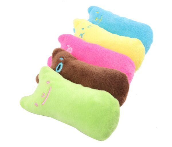 Catnip Cat Toys Pillow Interactive Cat Toy Catnip Pet Supplies Pillow Thumb Plush Teeth Grinding Bite Mint Cat Accessories - Image 4