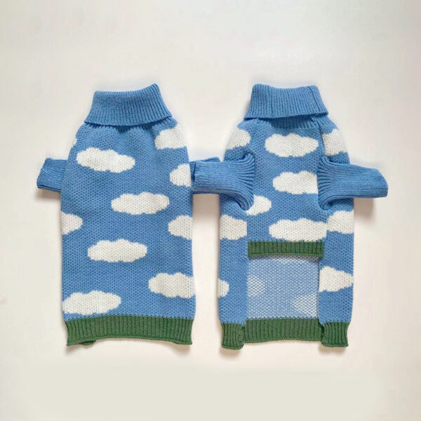 Pet Dog Clothes Jacquard Sweater Clothing - Image 5