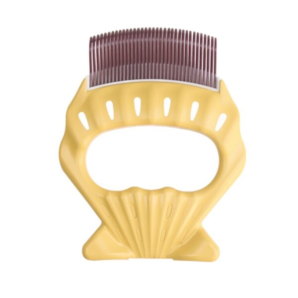 Pet Dog Cat Combs Shell Shaped Hair Remover Brush Pet Grooming Tools Dog Massage Comb Brush For Remove Pet Cat Loose Hairs - Image 2
