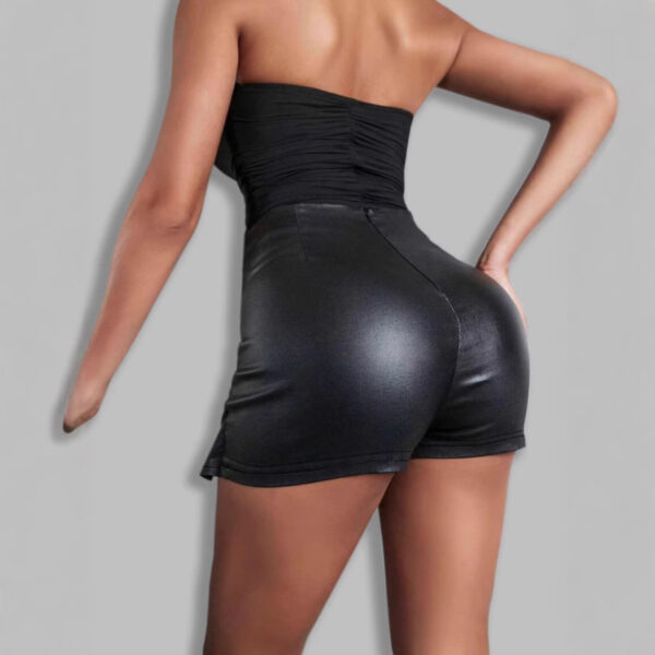Autumn And Winter Small Leather Skirt Women's High Waist - Image 6