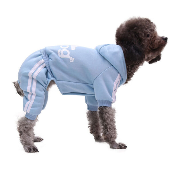 Sweater Pet Plush Button Clothing Autumn And Winter - Image 6