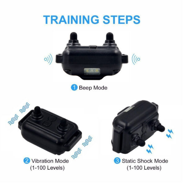 Electronic Remote Control Dog Barking Stop Charging Waterproof - Image 3