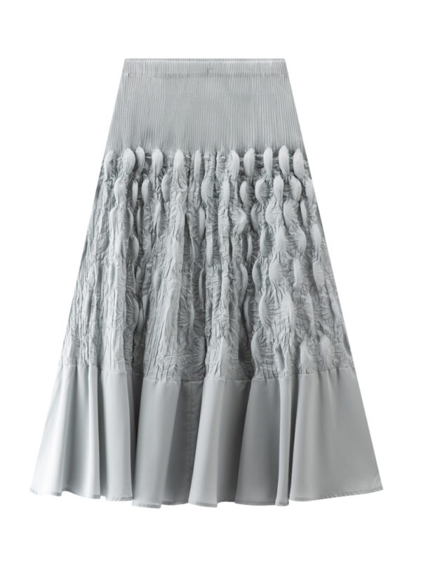 Niche Design Slimming Graceful Pleated Skirt - Image 8