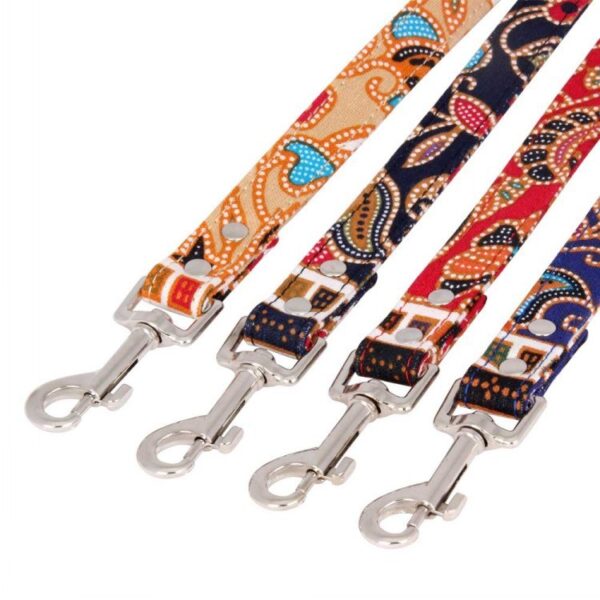 Creative Japanese Style Cotton Cloth 360 Degrees Rotating Quality Dog Tow Rope Collar - Image 10