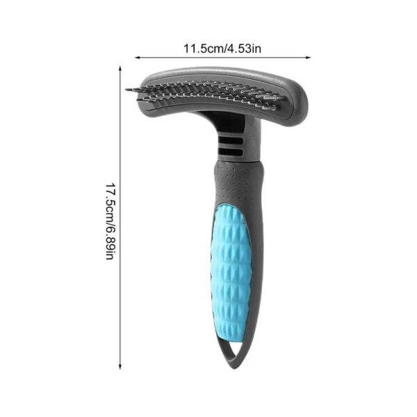 Pet Grooming Comb Cute Pet Grooming Comb Hair Removal Combs Effective Rustproof Shedding Brush For Puppies Pets Acceessories - Image 7