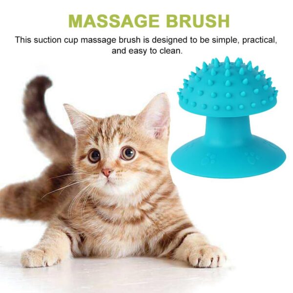 Cat Scratcher Cat Self Groomer Remove Loose Fur Cat Mint Massager Cat Scratcher Cat Massage Combs For Short Long Fur Cats Kitten Massager Cat Brushes - Image 10