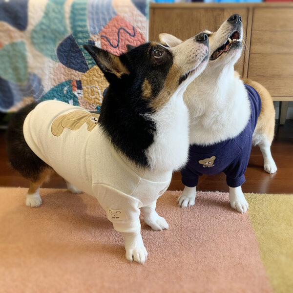 Comfortable Knitted Pet Sweater Dog Clothing - Image 3