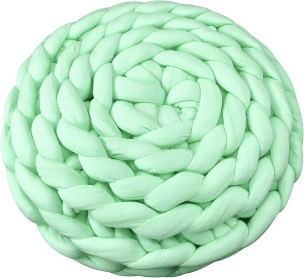 Cat Basket Bed Cotton Knitted Round Pet Beds For Cats Cute Boho Cat Pet Bed Warm Woven Cat Nest For Puppy Kitten Cats Dogs - Image 4