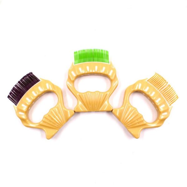 Pet Dog Cat Combs Shell Shaped Hair Remover Brush Pet Grooming Tools Dog Massage Comb Brush For Remove Pet Cat Loose Hairs - Image 4