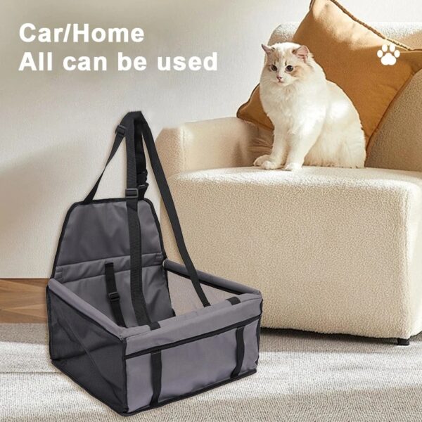 Dog Car Seat Cover Folding Hammock Pet Carriers Bag Basket Carrying For Cats Stable Foldable Travel Pet Dog Car Seat - Image 3