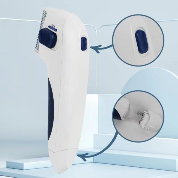 Pet Combs Electric Pet Combs Dog Cat Comb Cat Hair Brush Suitable For Electric Beauty Combs For For Long And Short Hair Cat Dog Puppy Bunny - Image 2