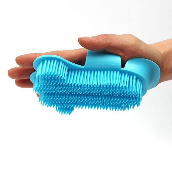 Foot-shaped Pet Dog Bathing Massage Brush - Image 3