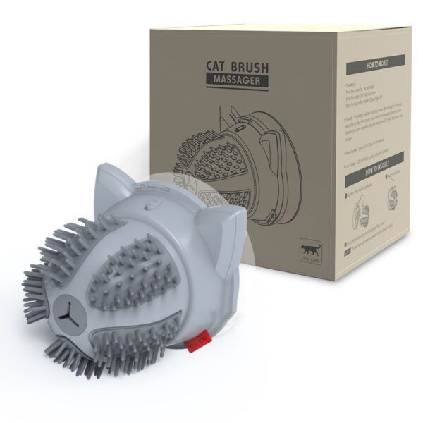 Electric Pets Cat Brush LED Toy Massager Pet Products - Image 2