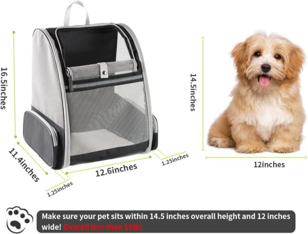 Innovative Traveler Bubble Backpack Pet Carriers For Cats And Dogs - Image 8