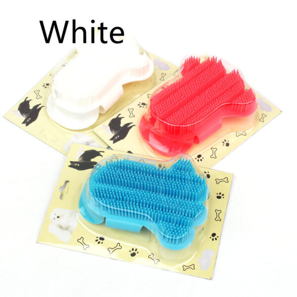 Foot-shaped Pet Dog Bathing Massage Brush - Image 7