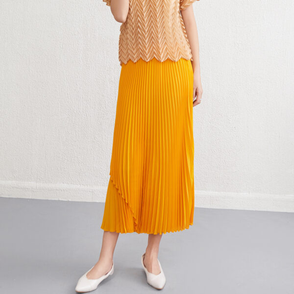 Women's Pleated Skirt High-end Drape - Image 3
