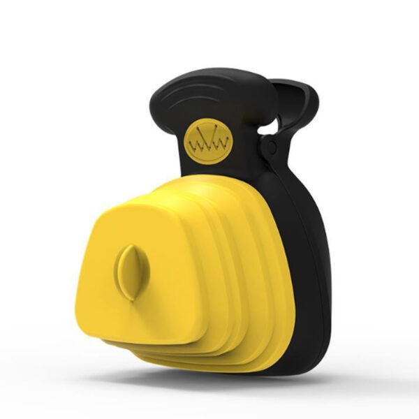 Pooper Scooper Portable And Handheld Size For Walking Large And Small Dogs Outside Yard Or Travel Outdoors Pup Poop Scoop With Container And Pet Waste Bag Attachment - Image 4