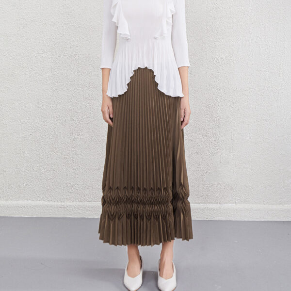 Design Sense Niche Three-dimensional Pleated Skirt - Image 7